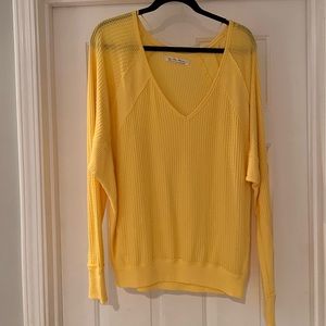 Yellow We the Free lightweight top